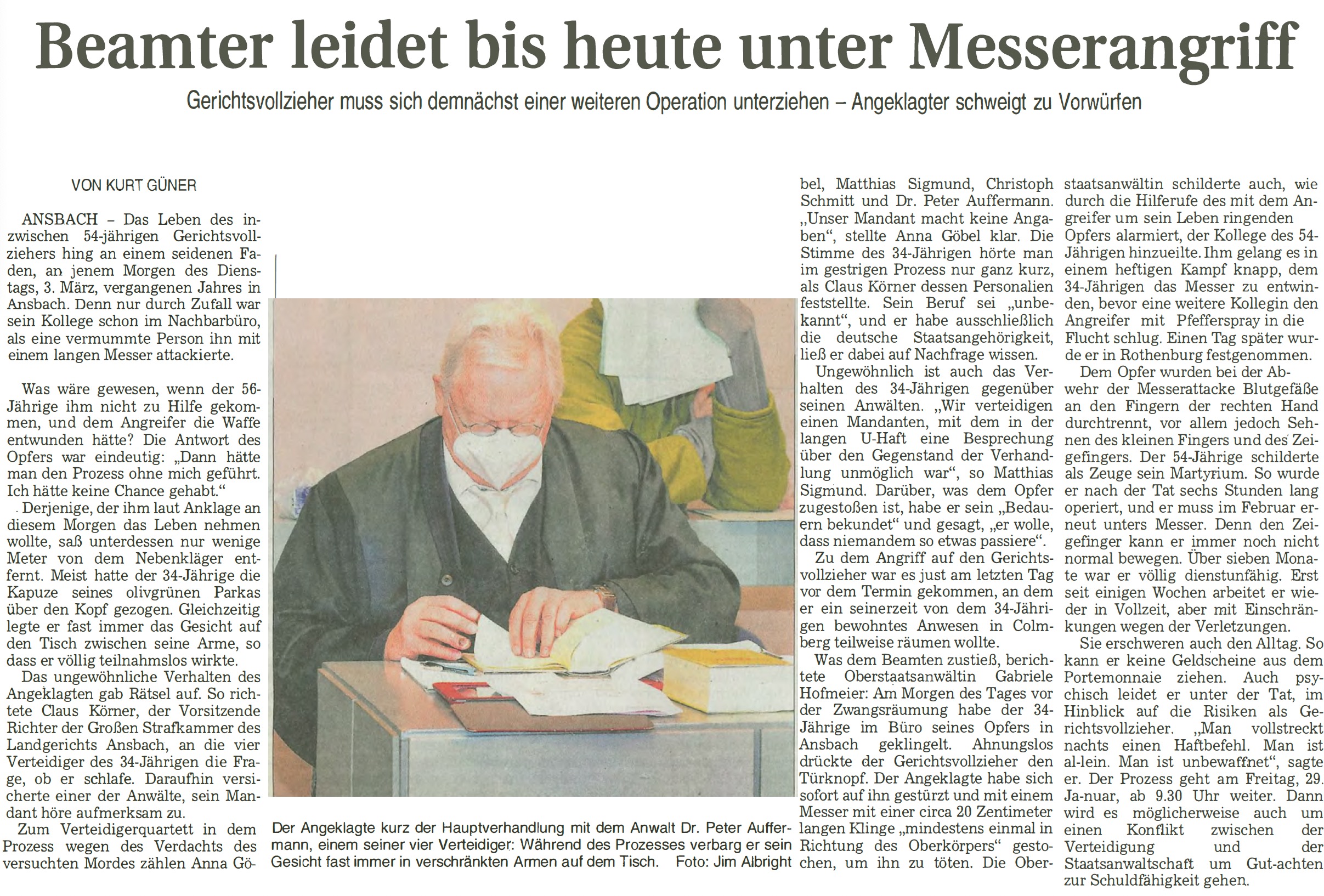 Messerangriff